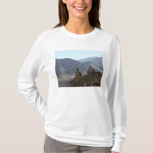 Soldatlaufkommunikationsausrüstung T-Shirt