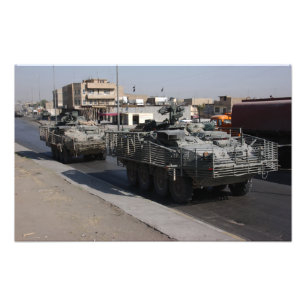 Soldatpatrouillieren Fotodruck