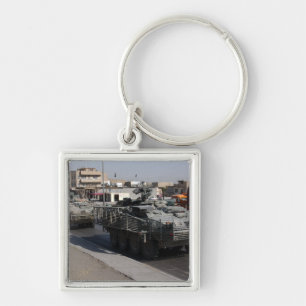 Soldatpatrouillieren Schlüsselanhänger