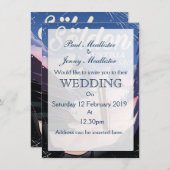 Sölden Austria Vintages Skipposter Einladung (Vorne/Hinten)