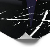 Sölden Austria Vintages Skipposter Poster (Ecke)