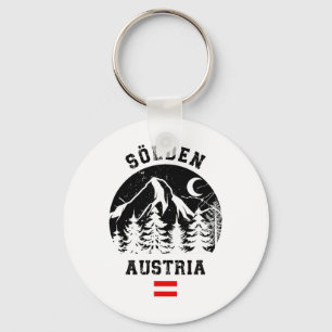 Sölden Österreich Alpen Skigebiet Alpinski Sölden Schlüsselanhänger