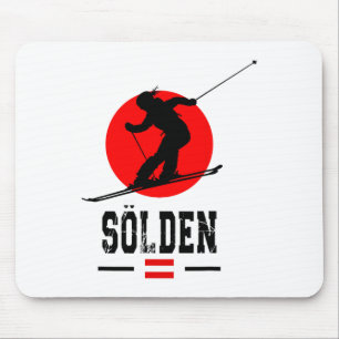 Sölden Österreich Skigebiet Alpen Österreichisches Mousepad