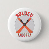 Soldeu, Andorra Button (Vorderseite)