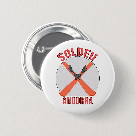 Soldeu, Andorra Button (Vorne & Hinten)
