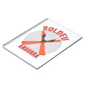 Soldeu, Andorra Notizblock (Linke Seite)