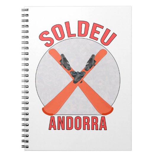 Soldeu, Andorra Notizblock (Vorderseite)
