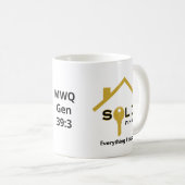 SOLDFINGER Fun Real Anwesen Agent Realtor Kaffeetasse (VorderseiteRechts)