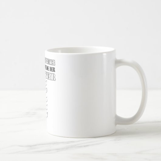 Soldier Army Funny German Army Kaffeetasse (Rechts)