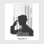 Soldier Aufkleber (Blatt)