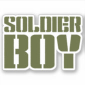 SOLDIER BOY AUFKLEBER (Vorderseite)