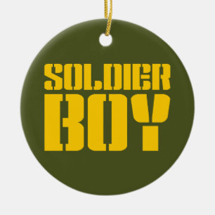 SOLDIER BOY KERAMIK ORNAMENT