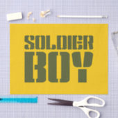SOLDIER BOY SEIDENPAPIER (Handwerk)