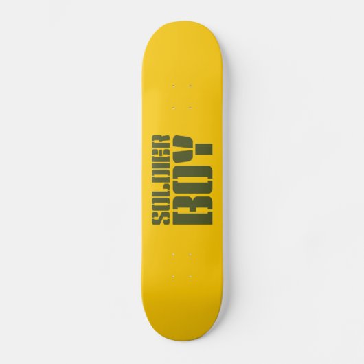 SOLDIER BOY SKATEBOARD (Vorderseite)