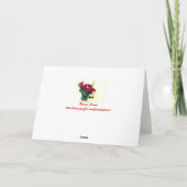 Soldier Boys Valentine Vintage Karte (Rückseite)