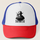 Soldier" Cap Truckerkappe (Vorderseite)