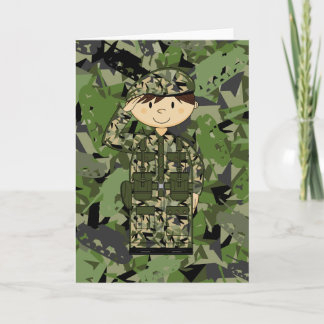 Soldier Card der britischen Armee Karte