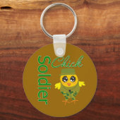Soldier Chick Schlüsselanhänger (Vorderseite)