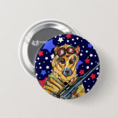 SOLDIER DEUMAN SHEPHERD BUTTON (Vorne & Hinten)