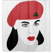 Soldier Duschvorhang (Vorderseite)