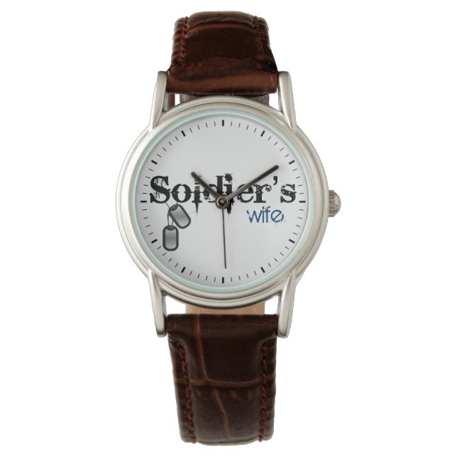 Soldier-Ehefrau Armbanduhr (Vorderseite)