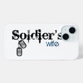 Soldier-Ehefrau Case-Mate iPhone Hülle (Rückseite (Horizontal))