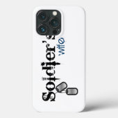 Soldier-Ehefrau Case-Mate iPhone Hülle (Rückseite)