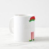 Soldier Elf Christmas Theme Holiday Family Group Kaffeetasse (Vorderseite Links)