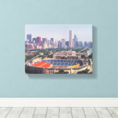 Soldier Field Skyline Leinwanddruck (Insitu (Holzboden))