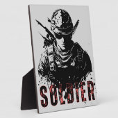 Soldier Fotoplatte (Seite)