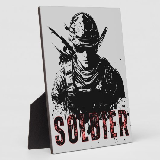 Soldier Fotoplatte (Seite)