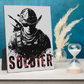 Soldier Fotoplatte (Seite)
