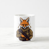 Soldier Fox Army Military Fox Kaffeetasse (Mittel)