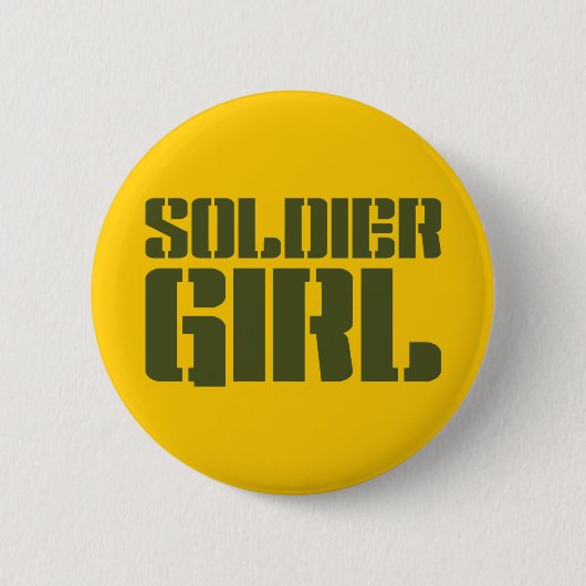 SOLDIER GIRL BUTTON (Vorderseite)