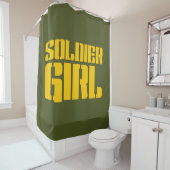 SOLDIER GIRL DUSCHVORHANG (Beispiel)
