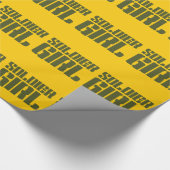 SOLDIER GIRL GESCHENKPAPIER (Ecke)
