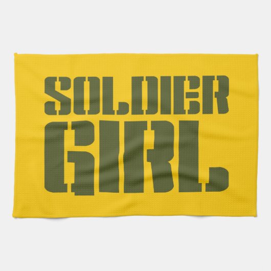 SOLDIER GIRL GESCHIRRTUCH (Horizontal)