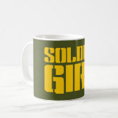 SOLDIER GIRL KAFFEETASSE (Vorderseite Links)