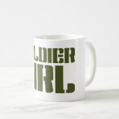 SOLDIER GIRL KAFFEETASSE (VorderseiteRechts)
