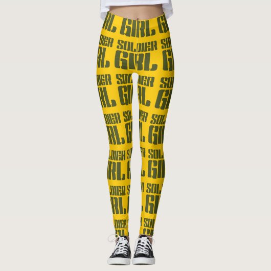 SOLDIER GIRL LEGGINGS (Vorderseite)