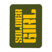 SOLDIER GIRL MAGNET (Vertikal)