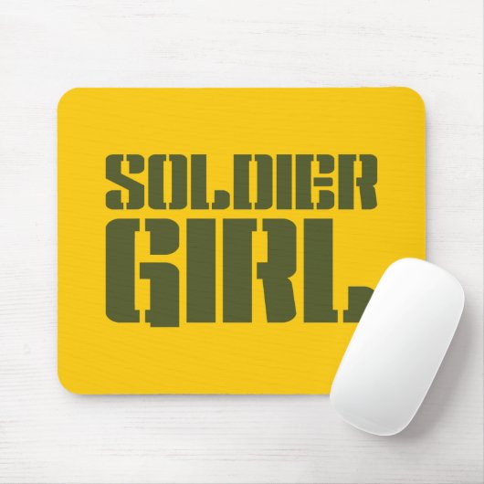 SOLDIER GIRL MOUSEPAD (Mit Mouse)
