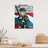 Soldier Girl Poster (Küche)