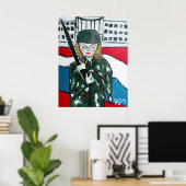 Soldier Girl Poster (Heimbüro)