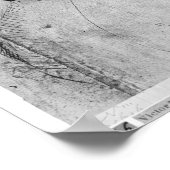 Soldier hebt die Kettenbrille ab Poster (Ecke)