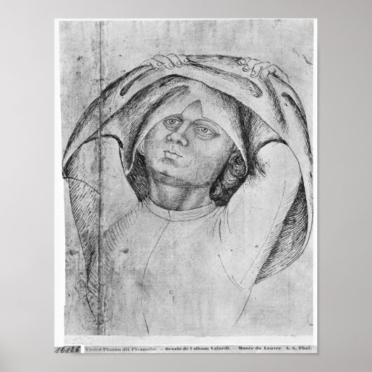 Soldier hebt die Kettenbrille ab Poster (Vorne)