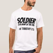 SOLDIER IN DER ARMEE DES HERREN, Christlich T-Shirt (Vorderseite)