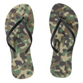Soldier Joe GI Camouflage Party Flip Flops Badesandalen (Fußbett)