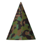 Soldier Joe GI Camouflage Partyhütchen (Rückseite)
