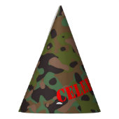 Soldier Joe GI Camouflage Partyhütchen (Links)